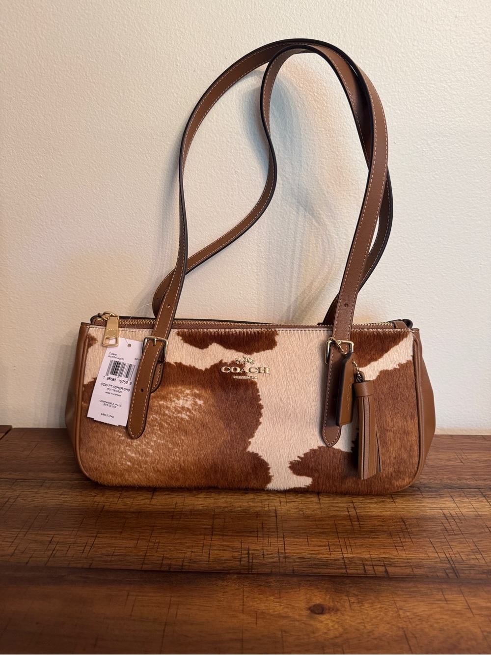 Coach Asher in Haircalf NWT